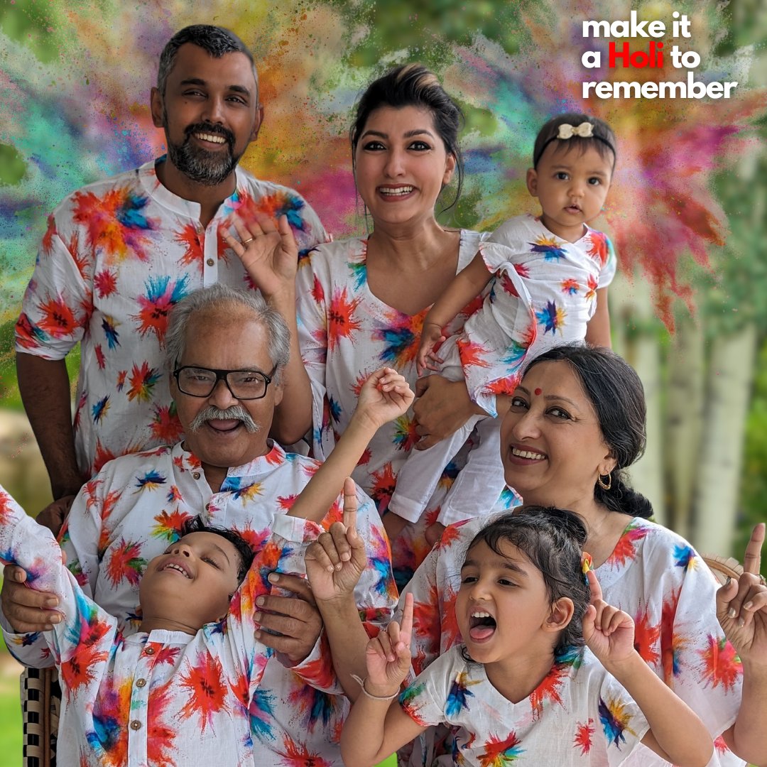 Holi Special - Children & Adults Cotton Malmal Kurtas  Tura Turi