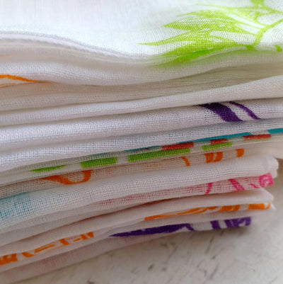 Muslin Squares | Burp Cloth | Wipe | Handkerchief