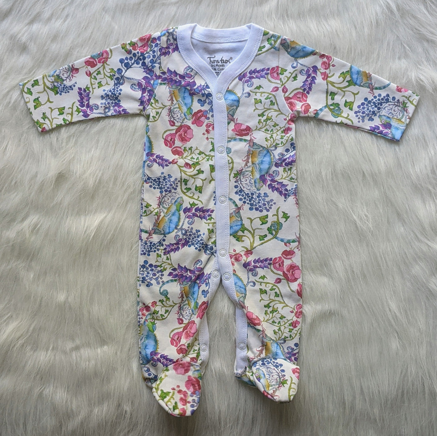 Baby Sleepsuit | Full Sleeve Romper | Karma Chameleon