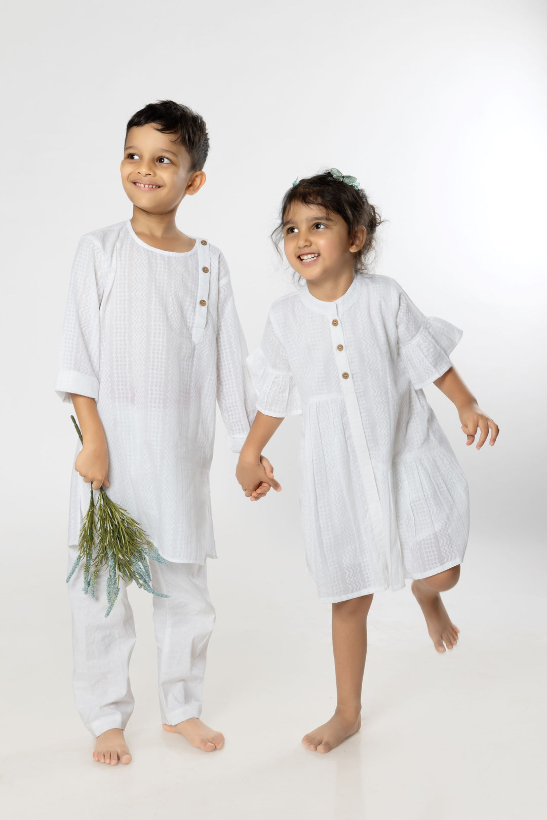 white kurta boys, white fashionable trendy dress for girls