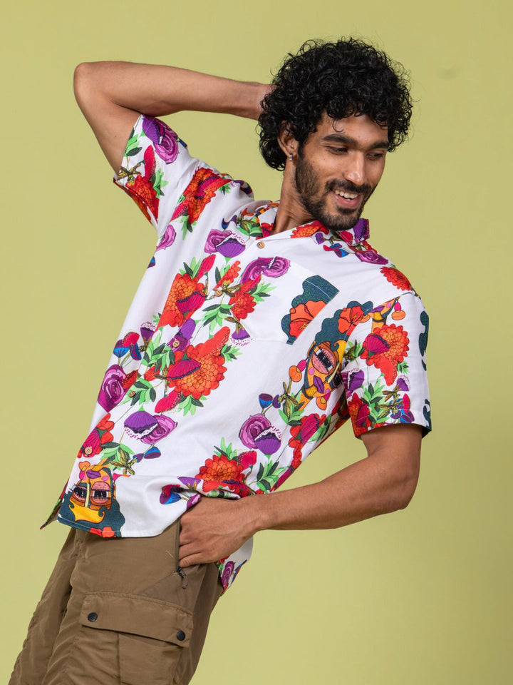 Men’s Cotton Shirt | Rosa