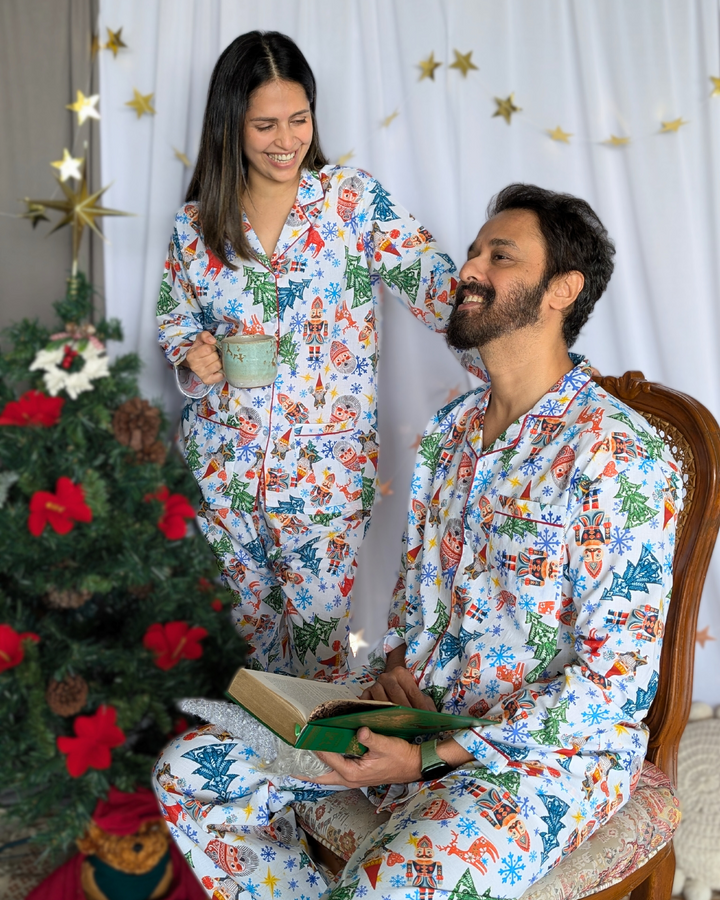 Cotton Night Suit, Men | Christmas Rock