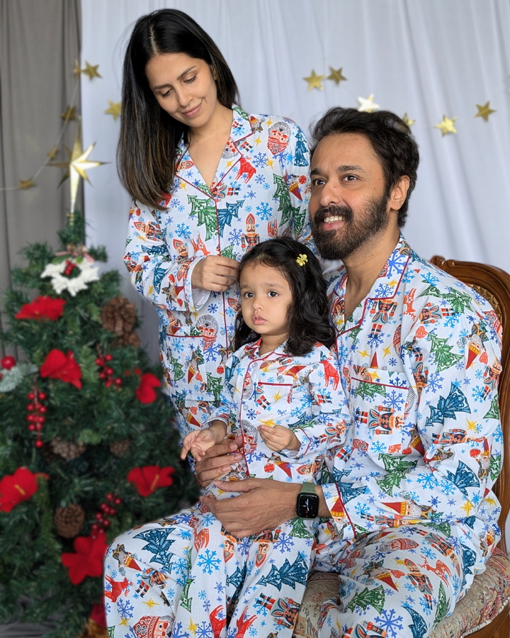Cotton Night Suit, Men | Christmas Rock