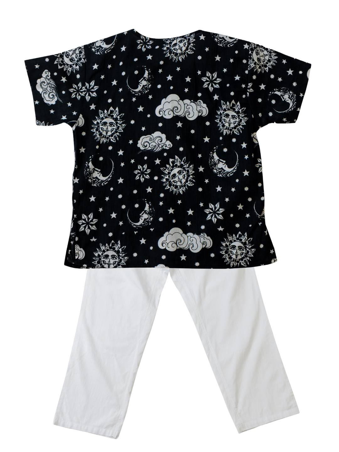 Cotton Night Suit for Kids | Nayantaara Black