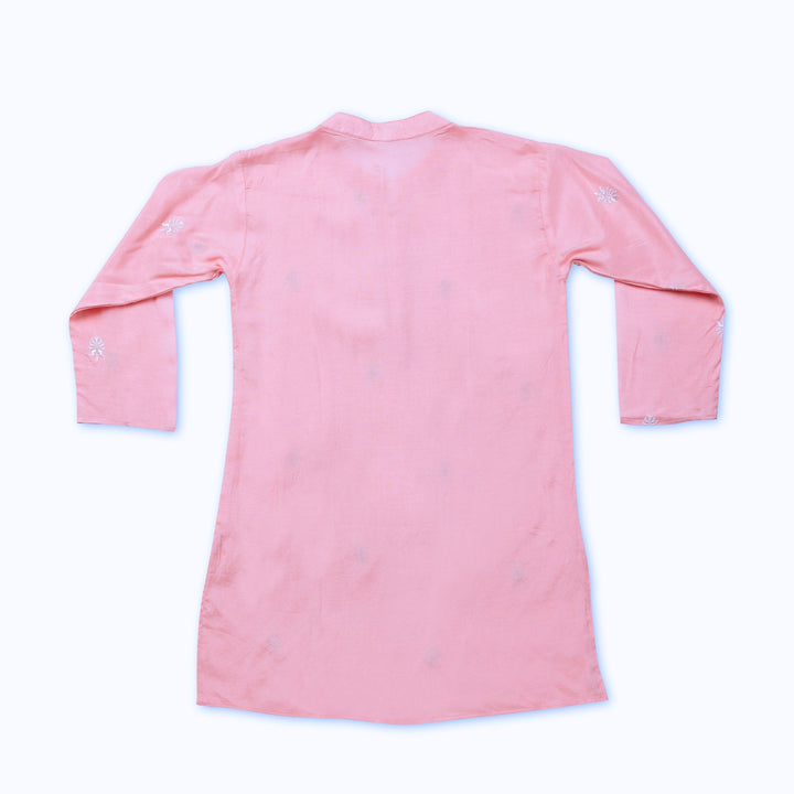 Embroidered Viscose Silk Men&