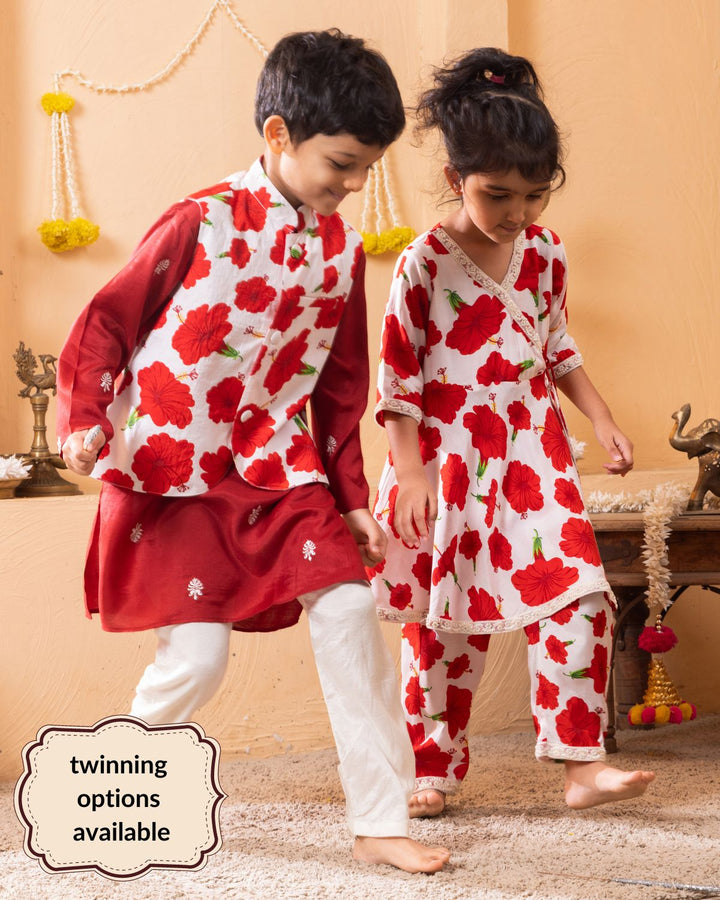 Silk Nehru Jacket for Boys, Men | Jabakusum