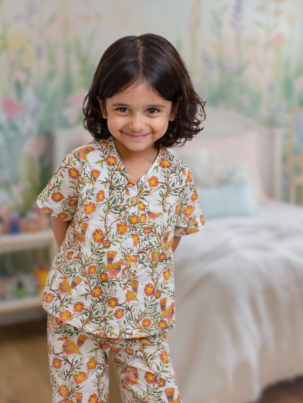 bedtime in turaturi cotton pajama nightsuit set