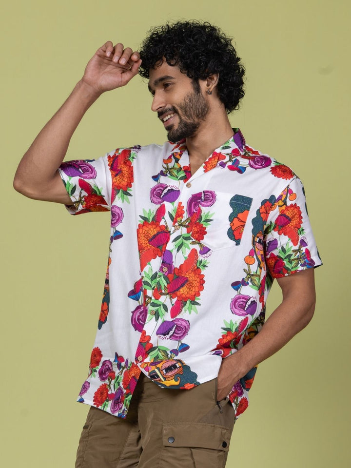 Men’s Cotton Shirt | Rosa