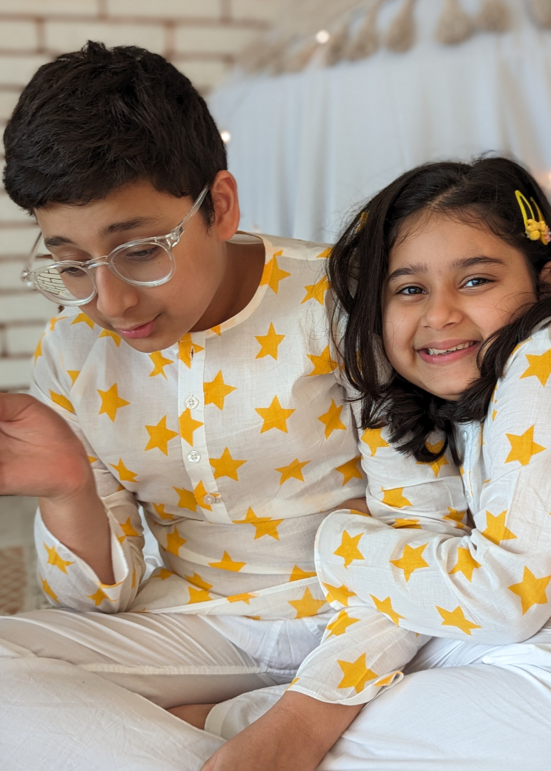 kids cotton nightsuit