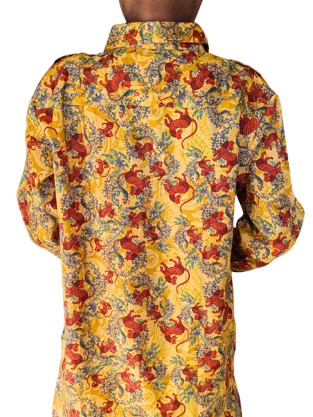 Cotton Pathani Kurta | Bhil Tiger