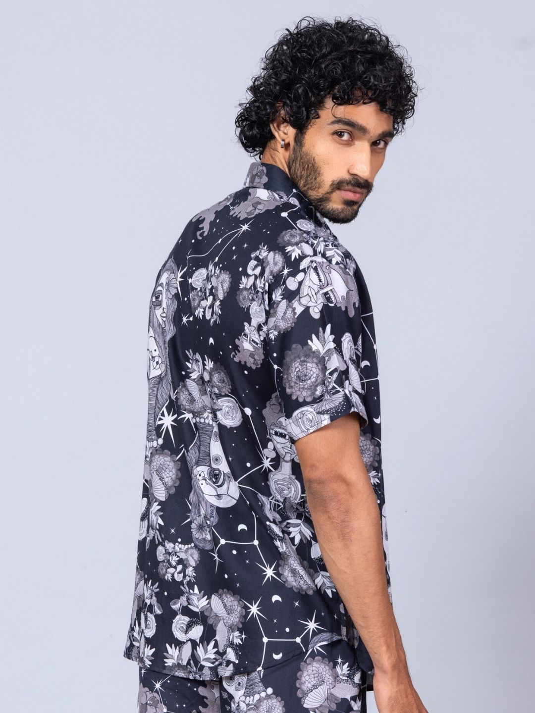 Men’s Cotton Shirt &amp; Shorts Set | Luna