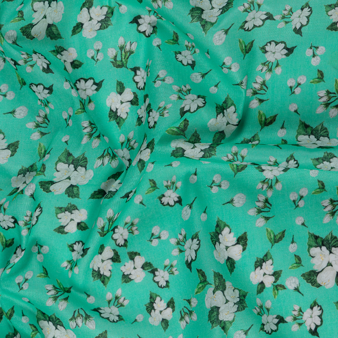 white christmas dresses Cotton Malmal Fabric
