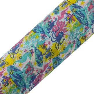 Cotton Malmal Fabric | Under The Sea
