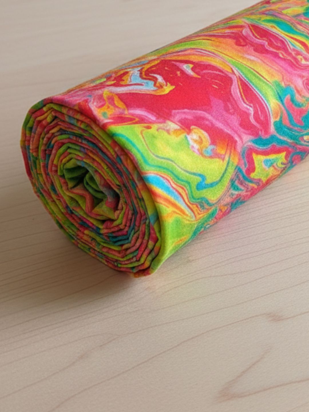 Cotton Malmal Fabric | Holi Neon