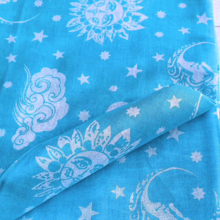 Malmal Swaddle | Nayantaara - Powder Blue