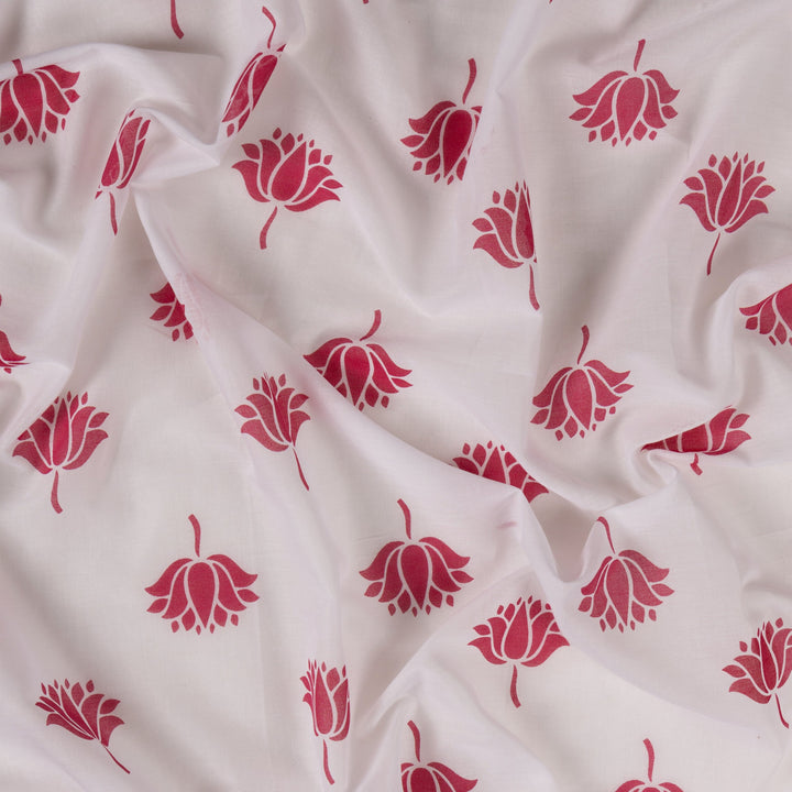 Malmal Swaddle - Indian Lotus, Pink