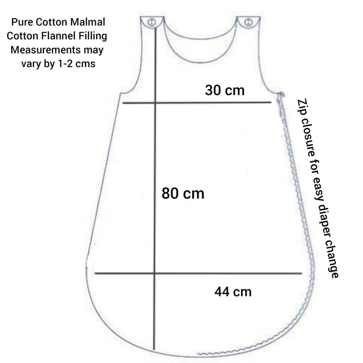 Baby Sleeping Bag | Cotton Malmal | Jasmine