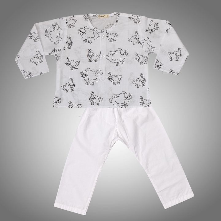Cotton Night Wear for Kids | Counting Sheep