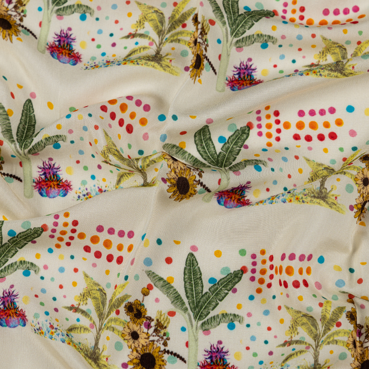 Viscose Silk Fabric | Sunflower