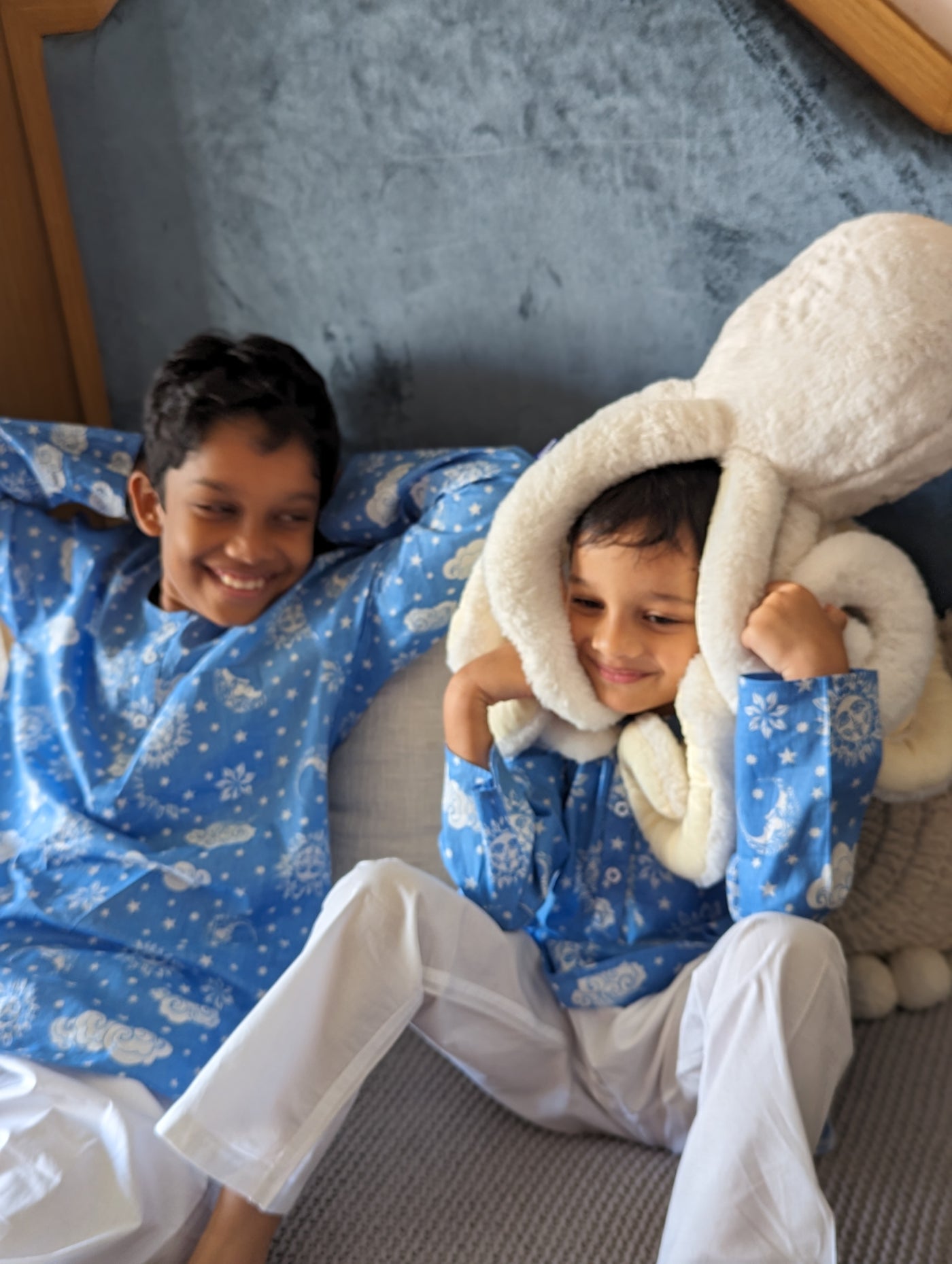 Cotton Night Wear for Kids | Nayantaara Blue