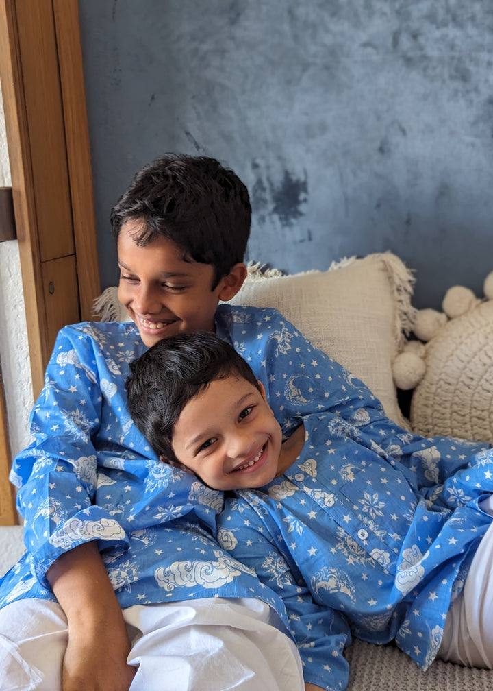 soft cotton kids nightsuit