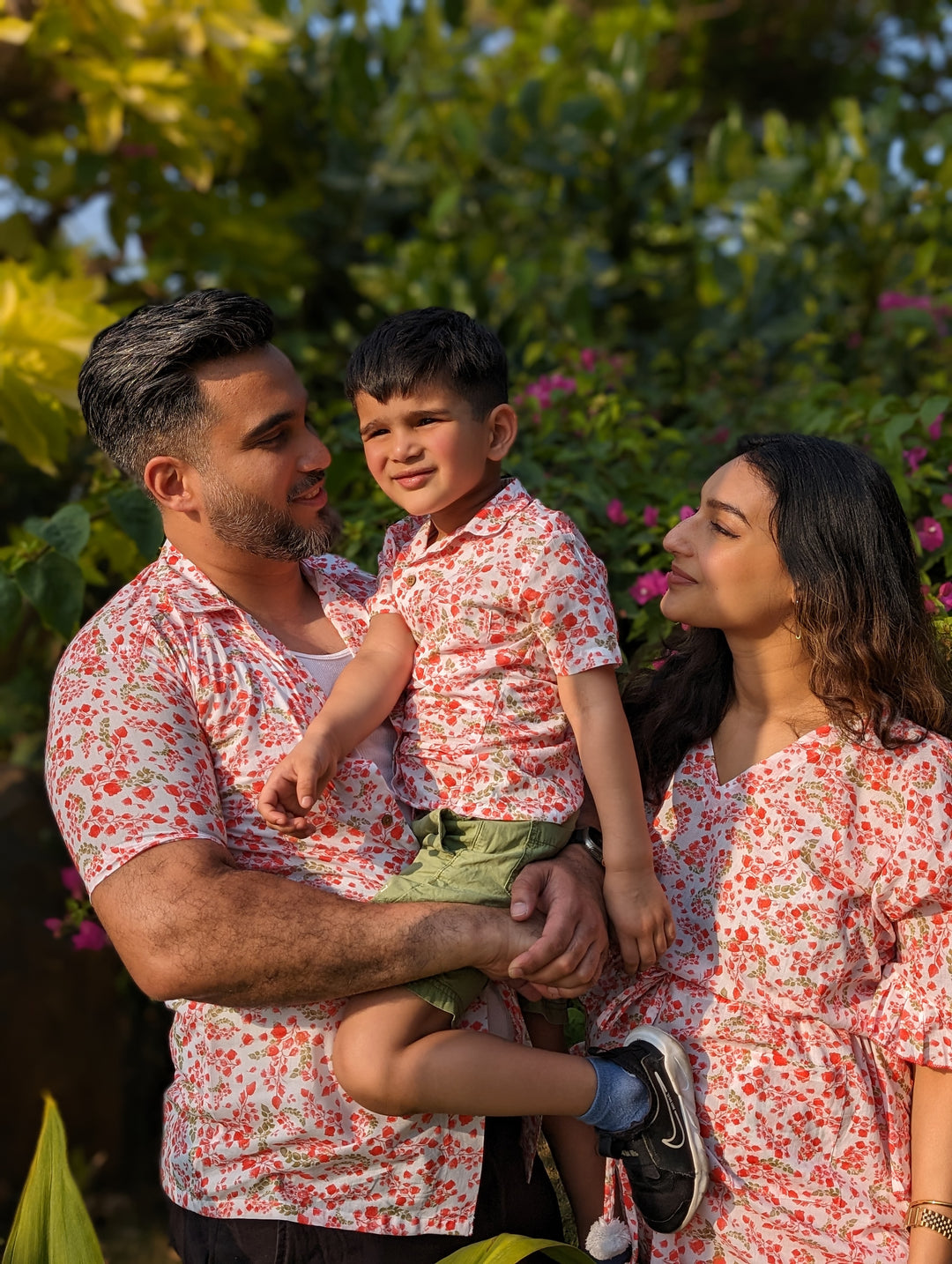 Cotton Beach Shirt | Bougainvillea