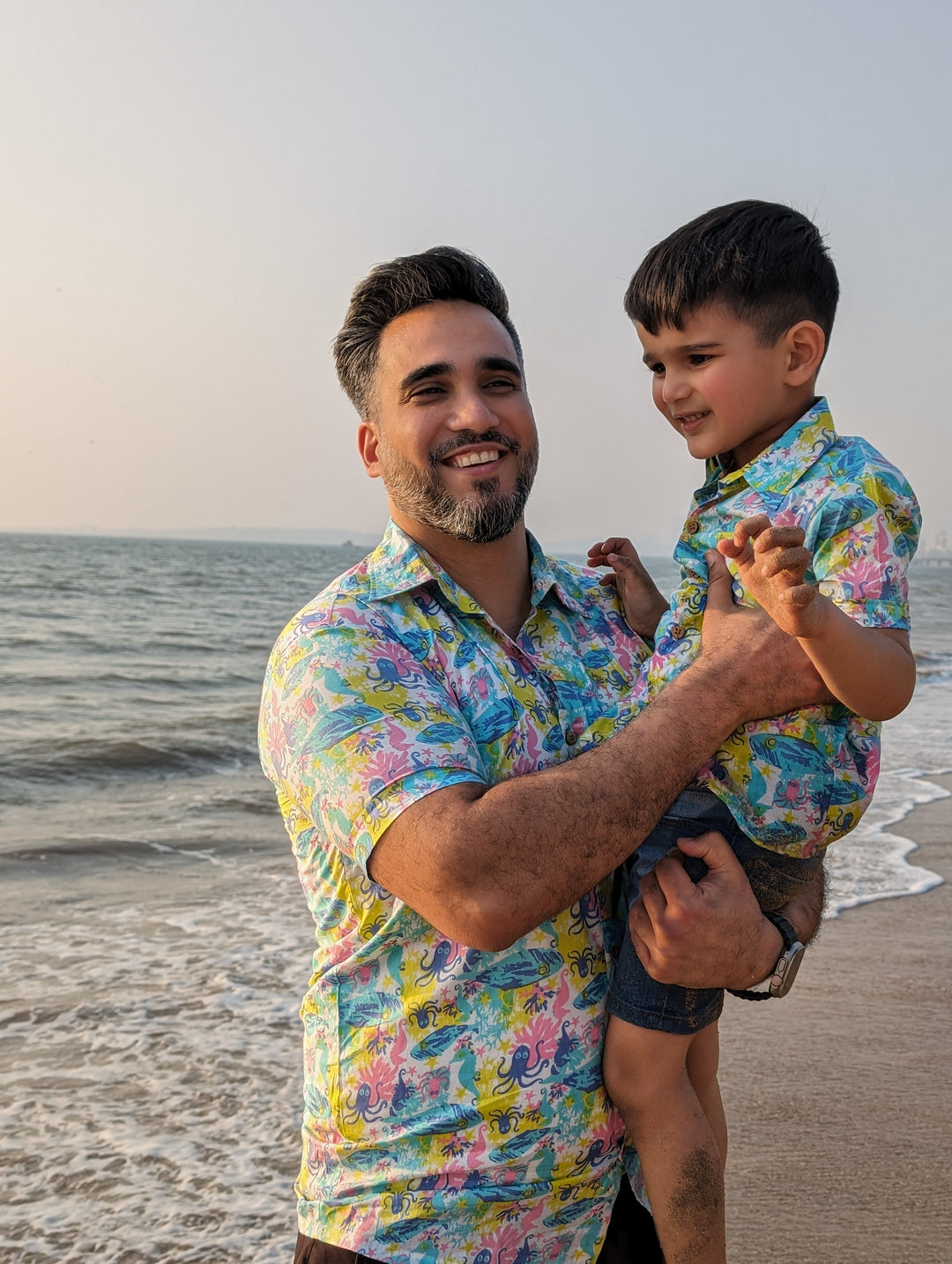 Cotton Beach Shirt | Under The Sea
