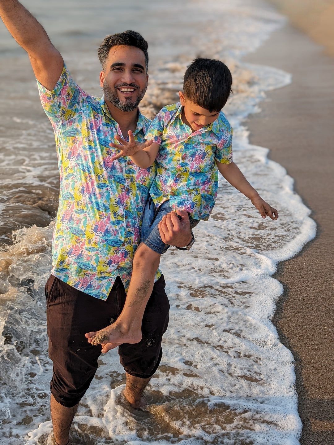Cotton Beach Shirt | Under The Sea