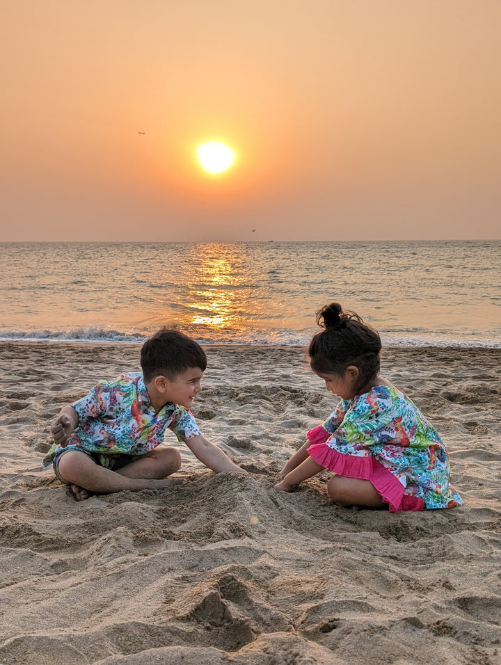 Cotton Beach Shirt | Kukdoo Koo