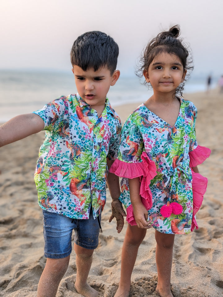 Cotton Beach Shirt | Kukdoo Koo