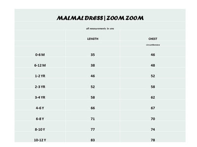 Malmal Dress | Zoom Zoom | 0-12 Years | Relove
