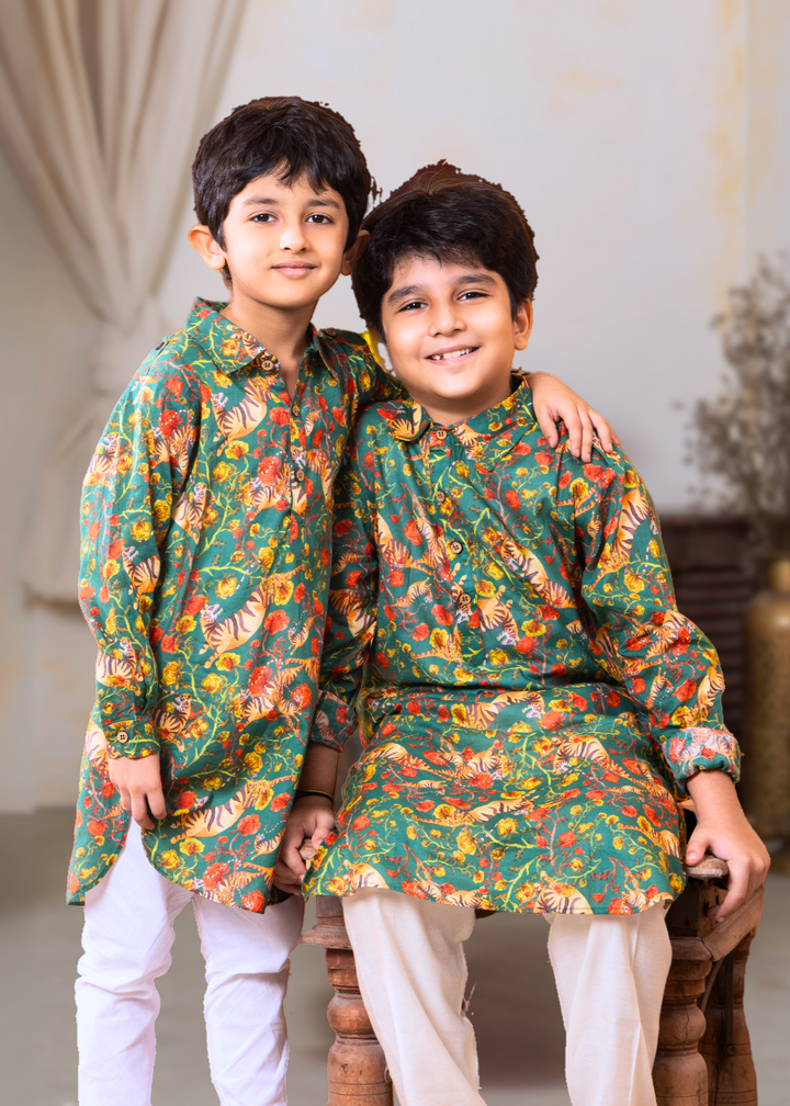 Malmal Pathani Kurta | Baagh