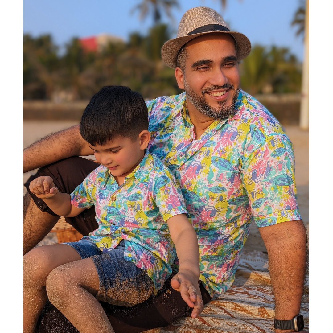 Beach Shirt for Boys, Men | Under The Sea