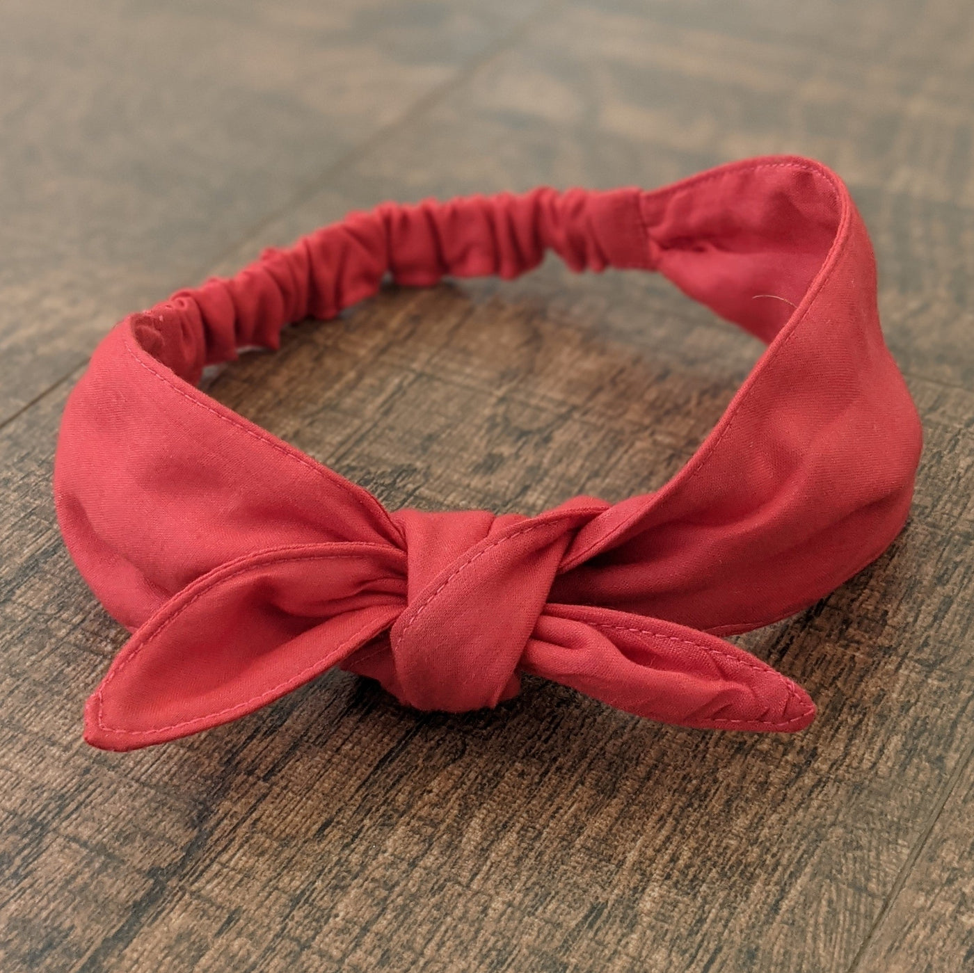 Cotton Malmal (Adjustable) Hairband - Red | Relove