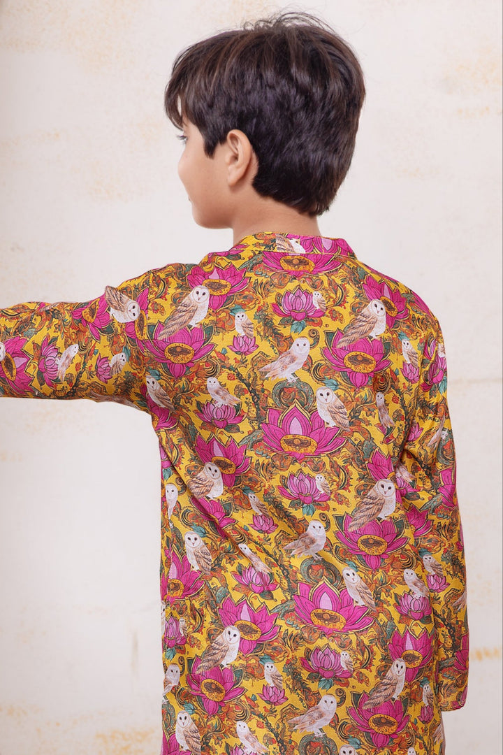 Viscose Silk Kurta for Boys, Men | Kamala