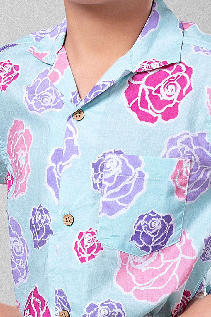 Cotton Beach Shirt | Rose Blush