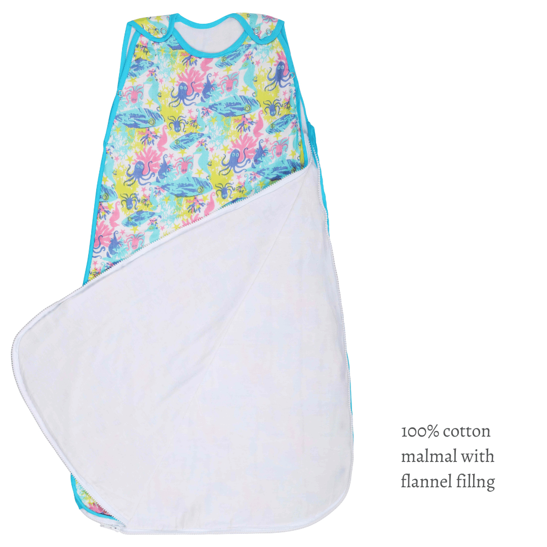 Baby Sleeping Bag | Cotton Malmal | Under The Sea