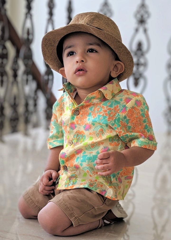 Cotton Malmal Shirt | Bugs &amp; Beetles