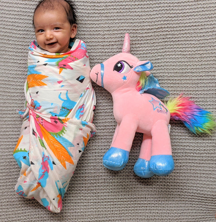 Malmal Swaddle - Flying Unicorn