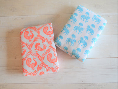 Newborn Muslin Gift Set (Muslin Blanket + Swaddles)