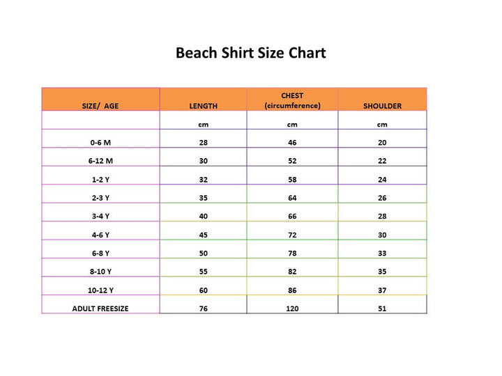 Cotton Beach Shirt | Magic Unicorn