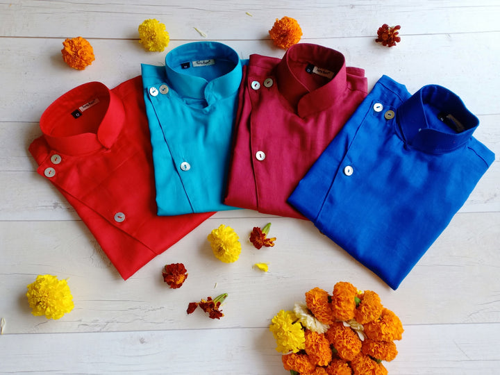 The Royal Collection - Cotton Kurta Pajama Set