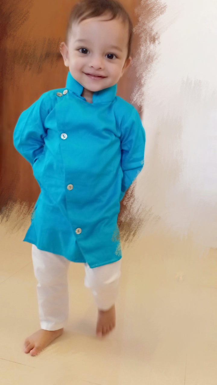 The Royal Collection - Cotton Kurta Pajama Set