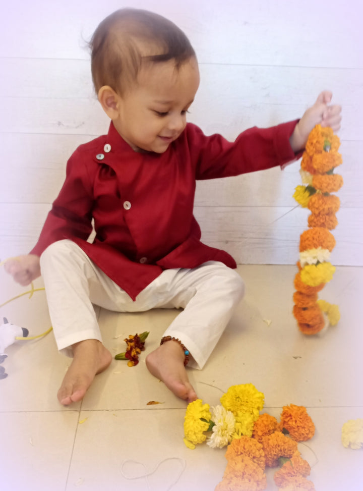 The Royal Collection - Cotton Kurta Pajama Set