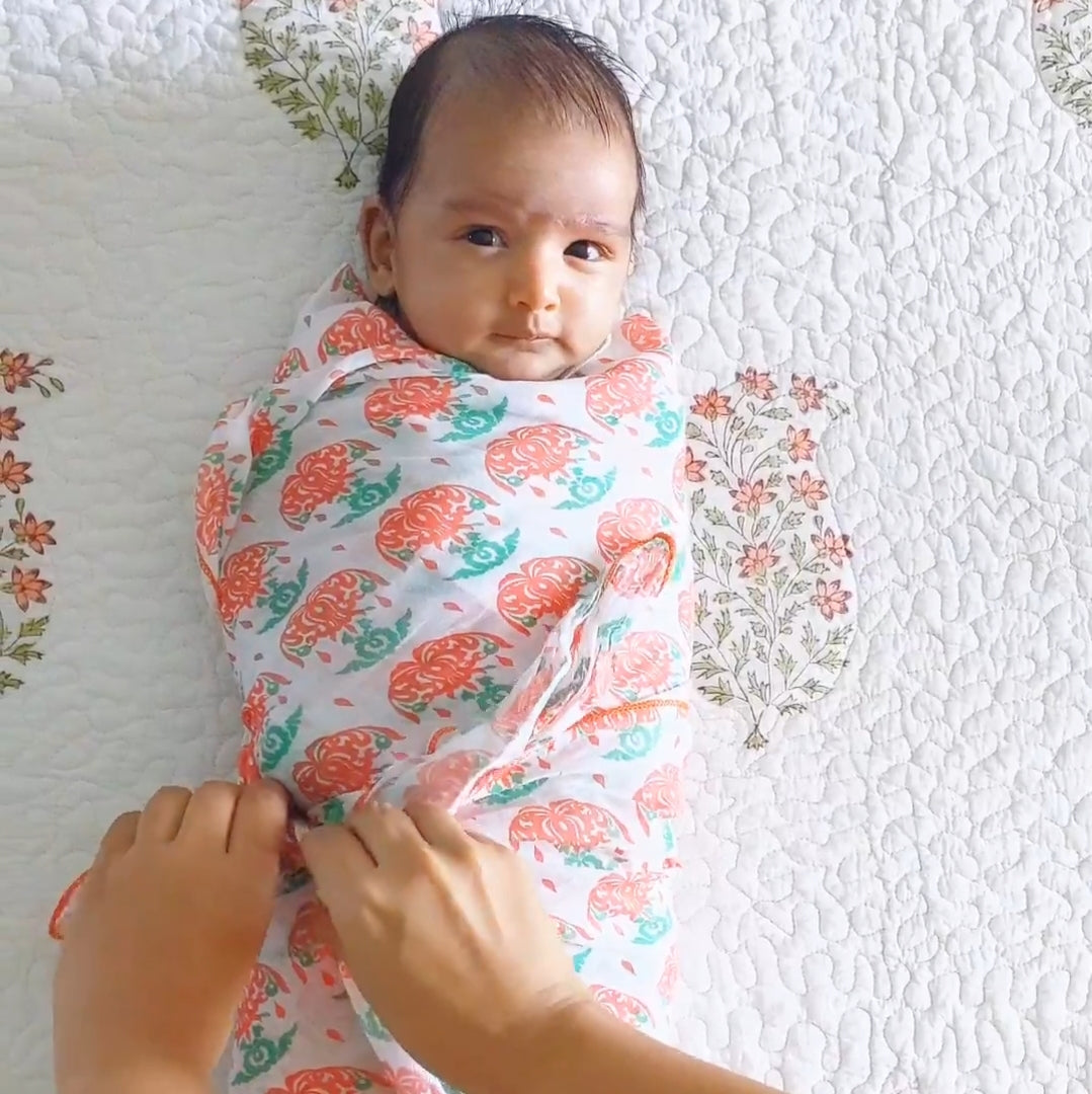 Malmal Swaddle, Extra Large - Guldasta