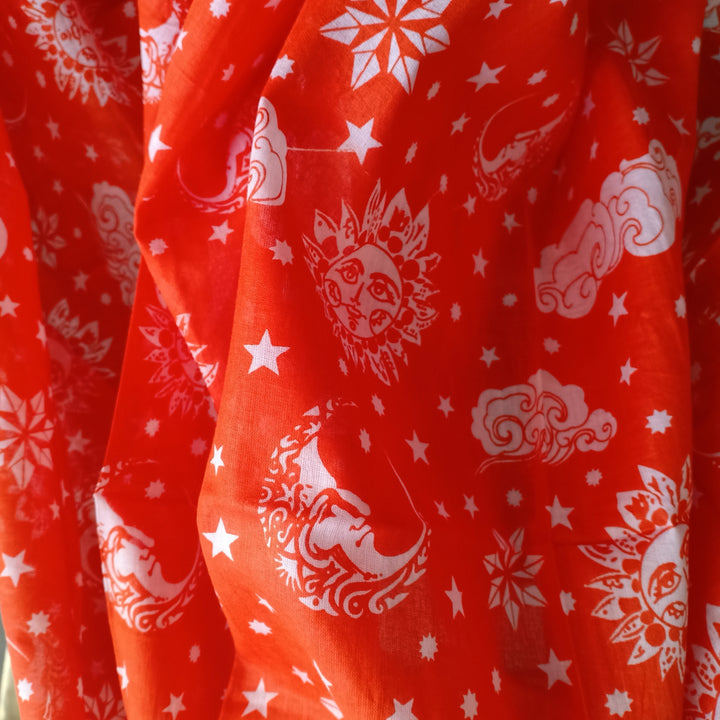 Malmal Swaddle, Extra Large - Nayantaara - Red