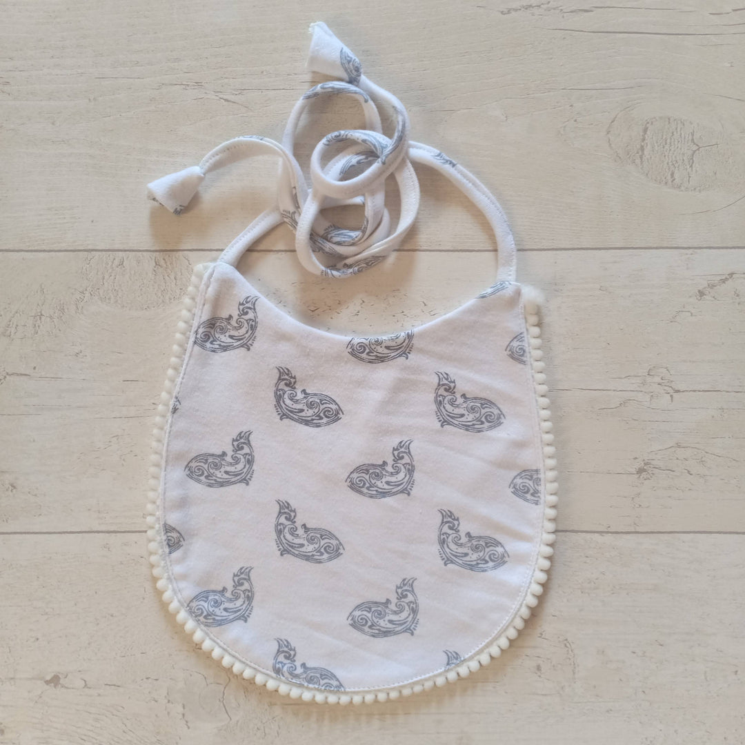Cotton Knit Bib - Machhli