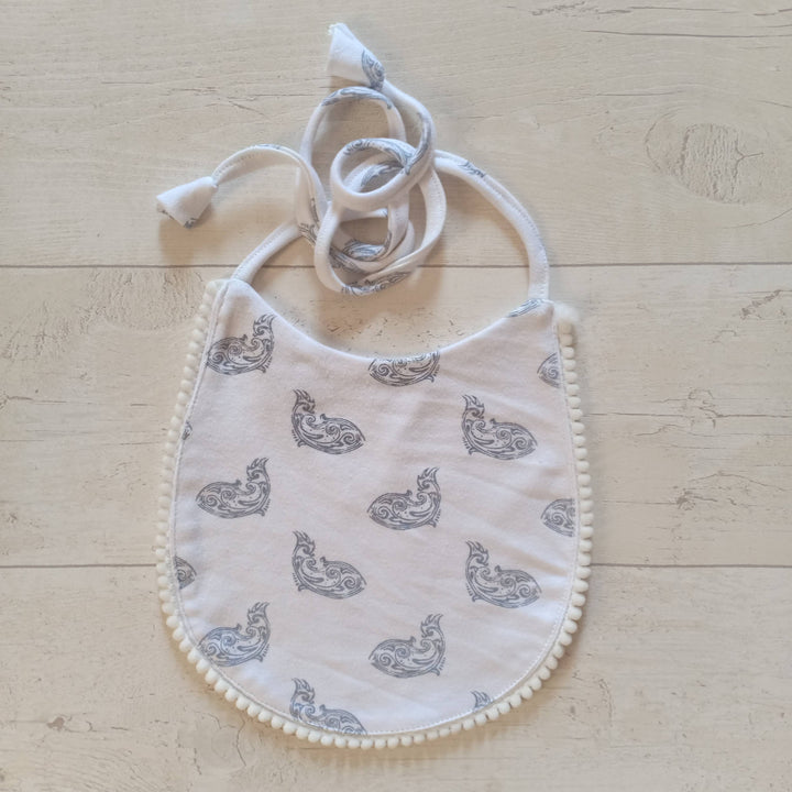 Cotton Knit Bib - Machhli