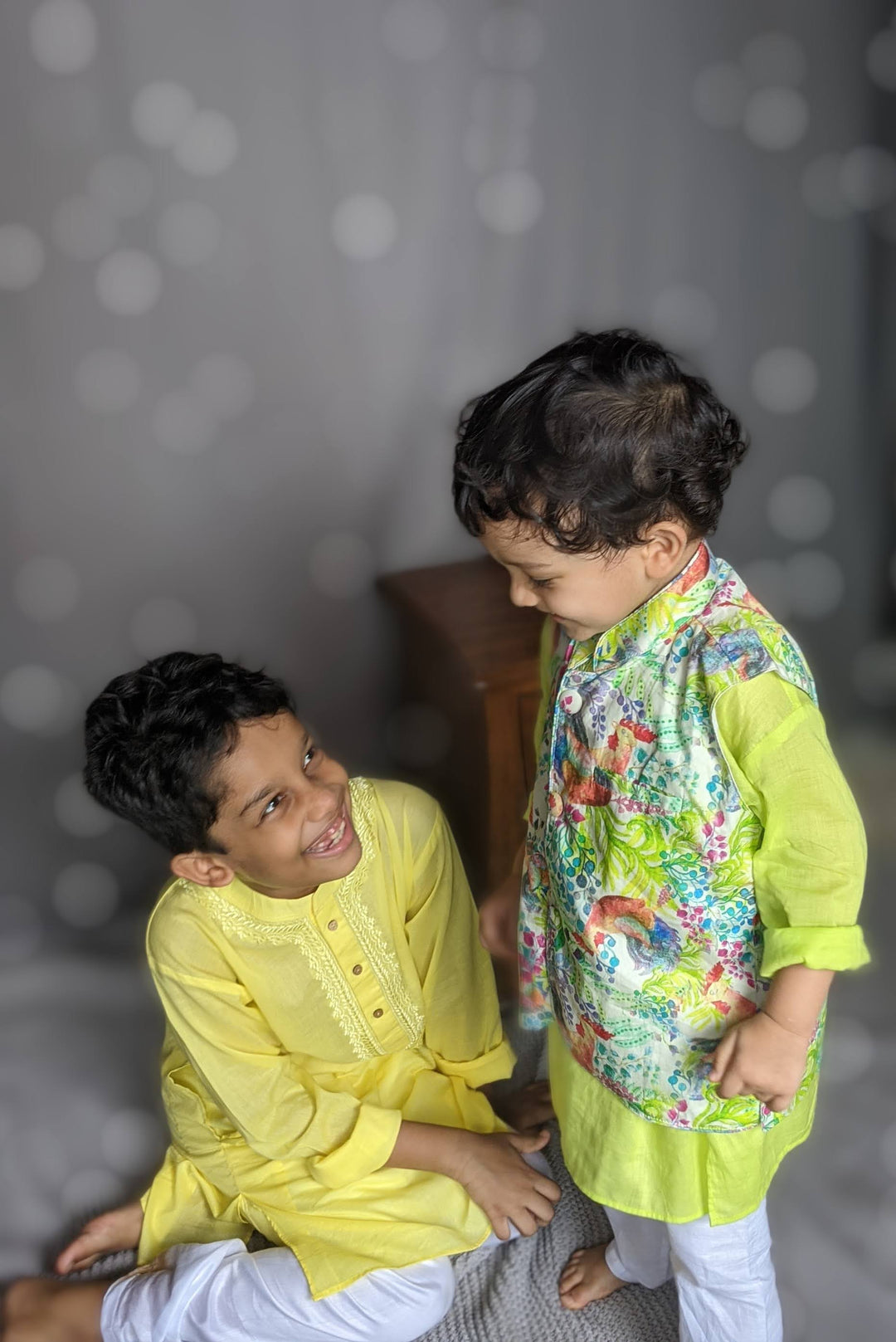 Cotton Nehru Jacket | Kukdoo Koo | Newborn to Adult sizes