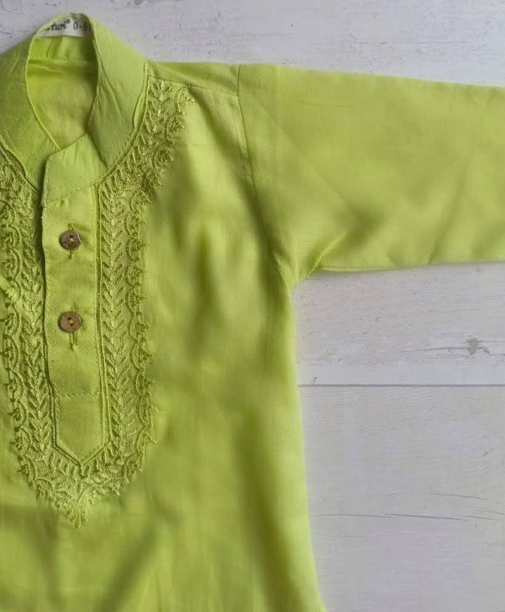 Embroidered Cotton Men&